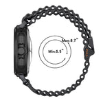Per Samsung Galaxy Watch Ultra 47mm Ocean Style Cinturino per orologio con fibbia magnetica intrecciata