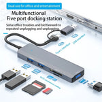 Hub multiporta USB 3.0 con slot SD/TF tipo C ADS-310D