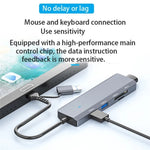 Hub multiporta USB 3.0 con slot SD/TF tipo C ADS-310D