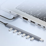 Hub USB 3.0 Type-C 7 porte per laptop e tablet