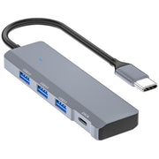 ADS-309C Tipo-C + 3 x USB 3.0 HUB Docking Station, Porta Tipo-C