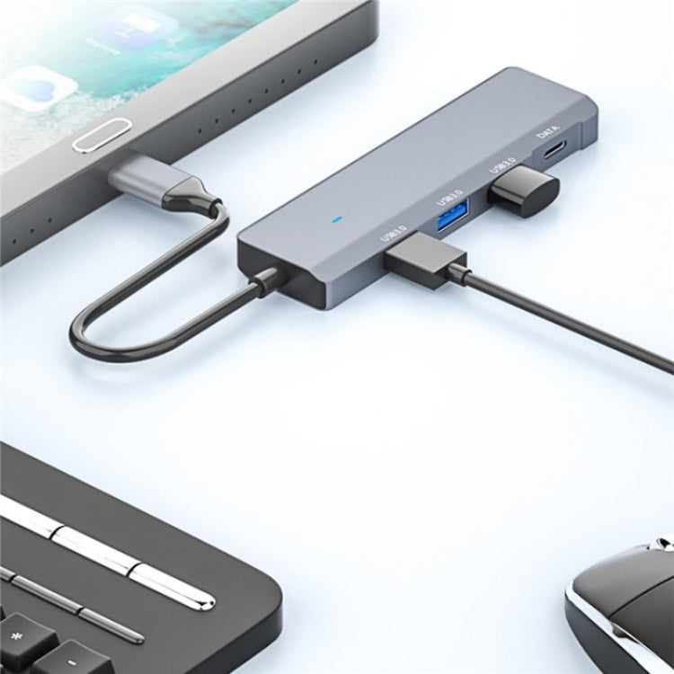 ADS-309C Tipo-C + 3 x USB 3.0 HUB Docking Station, Porta Tipo-C