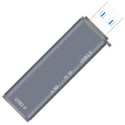 Lettore di schede SD/TF ADS-308A Hub splitter USB 3.0 + USB 2.0 in lega di alluminio