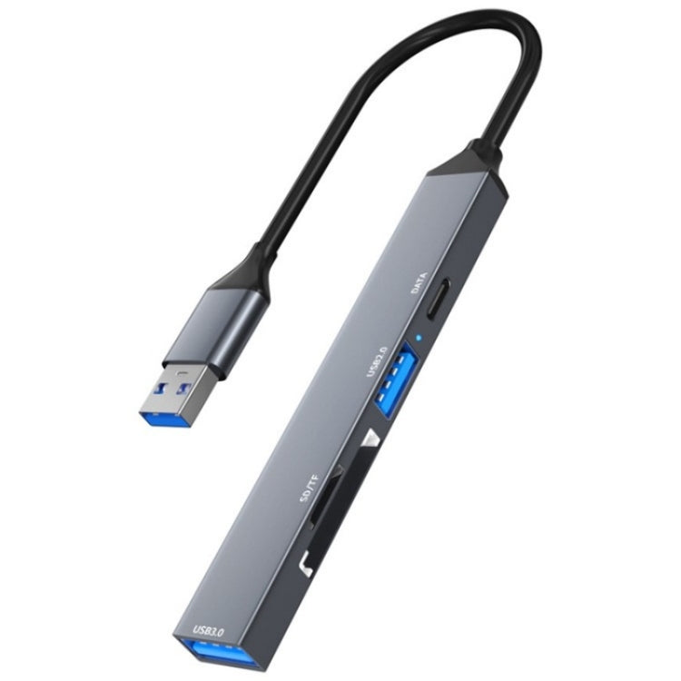 Hub lettore schede 5 in 1 USB-A Type-C ADS-806A