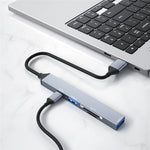 Hub lettore schede 5 in 1 USB-A Type-C ADS-806A