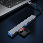 Hub lettore schede 5 in 1 USB-A Type-C ADS-806A