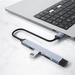 Hub lettore schede 5 in 1 USB-A Type-C ADS-806A