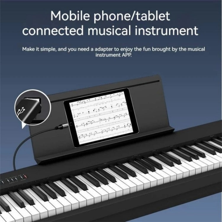 Adattatore USB-C femmina a MIDI maschio per dispositivi MIDI