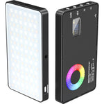 Lampada fotografica RGB M1SE con 12 effetti e schermo TFT