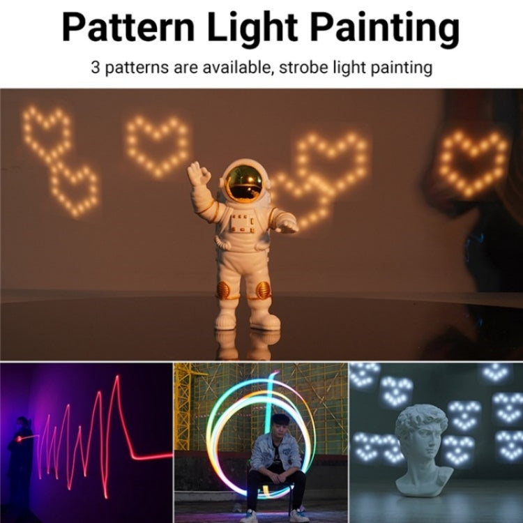 Lampada video RGB tascabile D02 con magnete