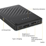 Luce LED RGB V16WS per smartphone e laptop