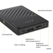 V16WS Luce RGB Pocket per Cellulare Tablet Laptop