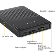 V16SE Mini Fill Light Clip-On per Smartphone e Tablet