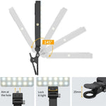 V16SE Mini Fill Light clip-on per smartphone e tablet