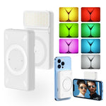 Lampada LED RGB magnetica V17 con ricarica wireless