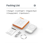 Lampada LED RGB magnetica V17 con ricarica wireless