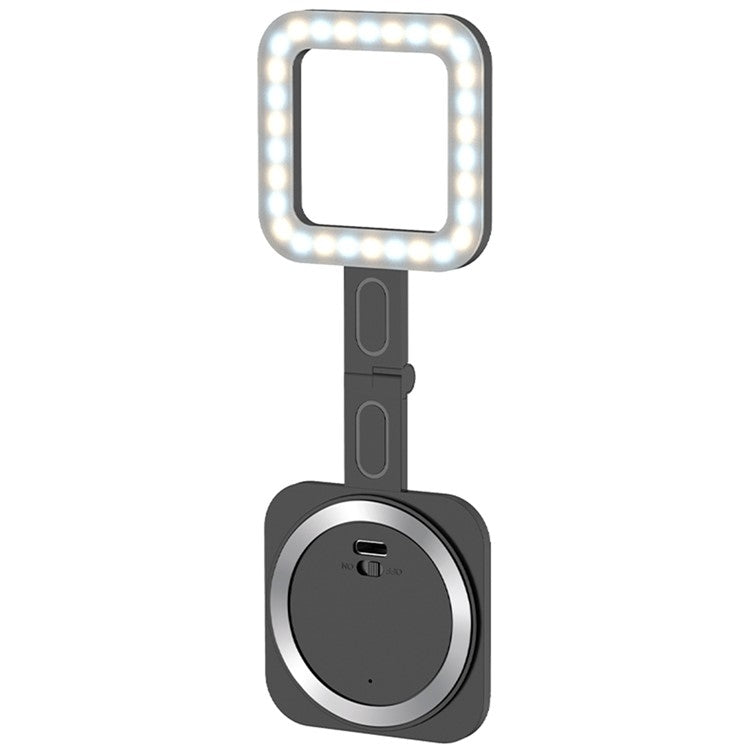 V18 Lampada portatile per selfie magnetica con luce LED per lo streaming live della bellezza della pelle