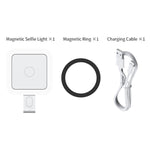 Lampada portatile LED magnetica V18 per selfie