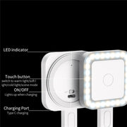 Lampada portatile LED magnetica V18 per selfie e streaming