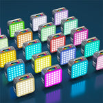 Luce di riempimento LED dimmerabile RGB per fotografia