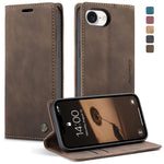 CaseMe 013 Custodia per telefono in pelle con flip orizzontale multifunzionale, For iPhone 17e / 16e, For iPhone 17 Pro Max, For iPhone 17 Pro, For iPhone 17
