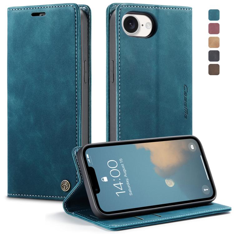 CaseMe 013 Custodia per telefono in pelle con flip orizzontale multifunzionale, For iPhone 17e / 16e, For iPhone 17 Pro Max, For iPhone 17 Pro, For iPhone 17
