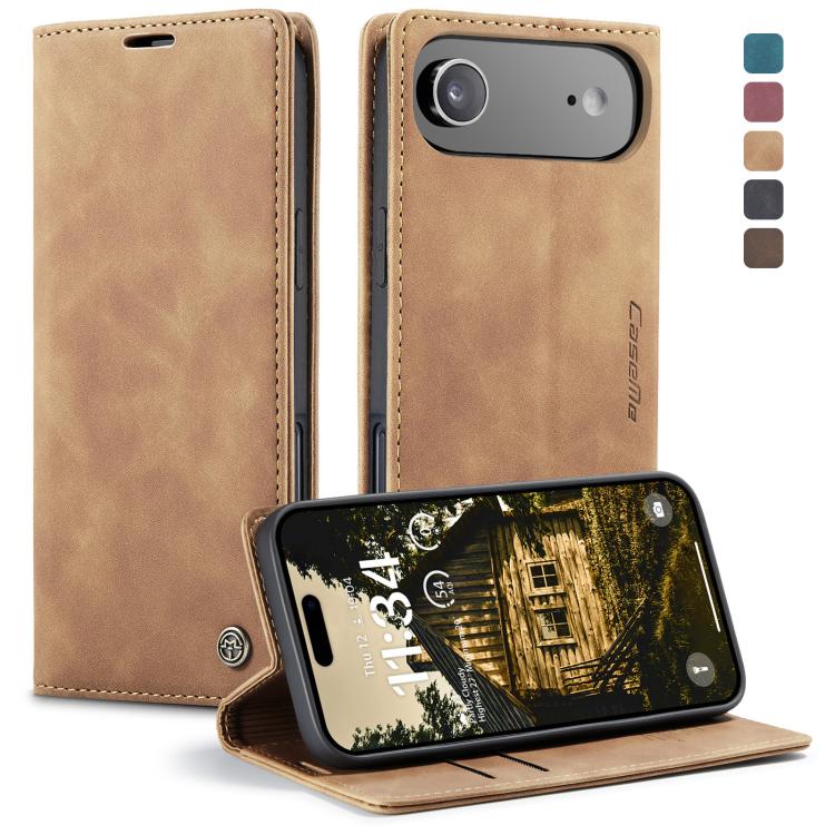 CaseMe 013 Custodia per telefono in pelle con flip orizzontale multifunzionale, For iPhone Air, For iPhone 16 Pro Max, For iPhone 16 Pro, For iPhone 16 Plus