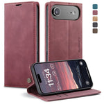 CaseMe 013 Custodia per telefono in pelle con flip orizzontale multifunzionale, For iPhone Air, For iPhone 16 Pro Max, For iPhone 16 Pro, For iPhone 16 Plus