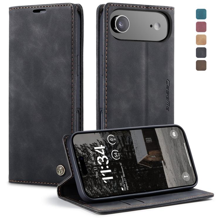 CaseMe 013 Custodia per telefono in pelle con flip orizzontale multifunzionale, For iPhone Air, For iPhone 16 Pro Max, For iPhone 16 Pro, For iPhone 16 Plus