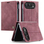 CaseMe 013 Custodia per telefono in pelle con flip orizzontale multifunzionale, For iPhone Duo, For iPhone 17, For iPhone Air, For iPhone 16 Pro Max
