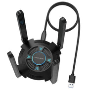 WAVLINK WN695X2 AX5400 USB WiFi 6 Dongle 4 Antenne Ricevitore Adattatore Wireless Tri-Band