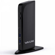 WAVLINK UG39PD1 13 in 1 Tipo-C Triplo Monitor 4K HD Docking Station, US Plug, UK Plug, EU Plug, AU Plug