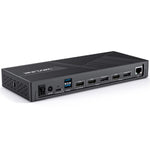 Stazione di aggancio per laptop con triplo display 4K WAVLINK UG69PD25 Pro 100W PD, US Plug, EU Plug, UK Plug, AU Plug