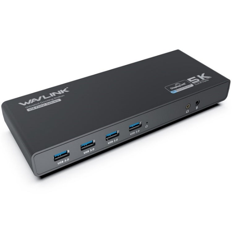 WAVLINK UG69PD6 Stazione di docking per laptop 4K doppia Displaylink HD 5K 65/100W PD Charging, US Plug, UK Plug, EU Plug, AU Plug