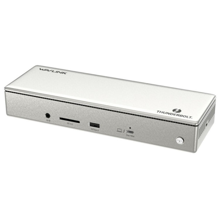 WAVLINK UTD41 PRO RJ45 / Audio / Lettore di schede SD Docking Station Thunderbolt 4 15 in 1, US Plug, UK Plug, EU Plug, AU Plug