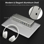 WAVLINK UTD41 PRO RJ45 / Audio / Lettore di schede SD Docking Station Thunderbolt 4 15 in 1, US Plug, UK Plug, EU Plug, AU Plug