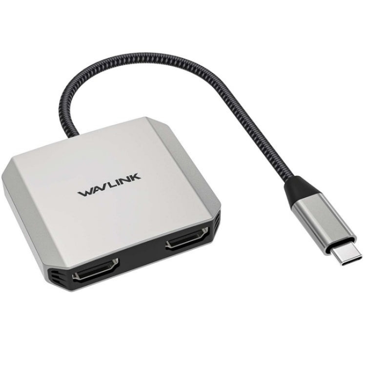 Adattatore per monitor 4K 60Hz WAVLINK UHP510 Pro 87W PD Charging USB C a doppio HD