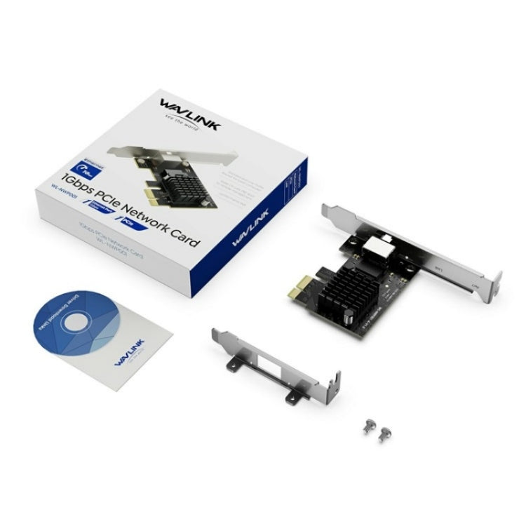 Scheda di rete PCIe con adattatore Ethernet chip RTL8111H da 1 Gbps WAVLINK NWP001, NWP001