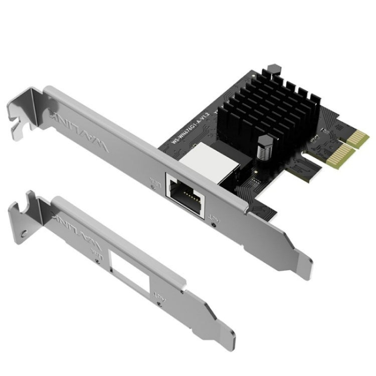 Scheda di rete PCIe con adattatore Ethernet RJ45 con chip RTL8125B da 2 Gbps WAVLINK NWP002, NWP002