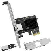 Scheda di rete PCIe con adattatore Ethernet RJ45 RTL8126 Chip WAVLINK NWP003 da 5 Gbps, NWP003