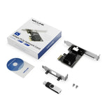 Scheda di rete PCIe con adattatore Ethernet RJ45 RTL8126 Chip WAVLINK NWP003 da 5 Gbps, NWP003