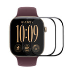 2 pezzi ENKAY 3D Full Coverage Soft PC Edge PMMA HD Screen Film, For Apple Watch Series 12 Aluminum / Titanium 46mm, For Apple Watch Series 12 Ceramic 46mm, For Apple Watch Series 12 Aluminum / Titanium 42mm, For Apple Watch Series 12 Ceramic 42mm     ...