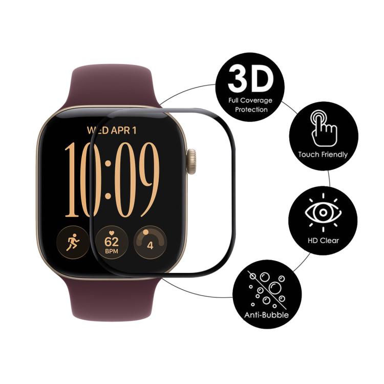 10 pezzi ENKAY 3D Full Coverage Soft PC Edge PMMA HD Screen Film, For Apple Watch 12 Aluminum / Titanium 46mm, For Apple Watch Series 12 Ceramic 46mm, For Apple Watch 12 Aluminum / Titanium 42mm, For Apple Watch Series 12 Ceramic 42mm                  ...