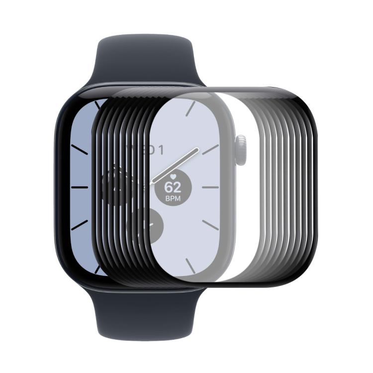 10 pezzi ENKAY 3D Full Coverage Soft PC Edge PMMA HD Screen Film, For Apple Watch 12 Aluminum / Titanium 46mm, For Apple Watch Series 12 Ceramic 46mm, For Apple Watch 12 Aluminum / Titanium 42mm, For Apple Watch Series 12 Ceramic 42mm                  ...