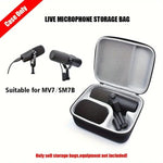 Borsa rigida per microfoni Shure SM7B MV7 MV7X