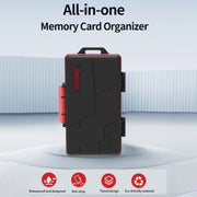 Scatola di immagazzinaggio impermeabile e antipolvere multi-in-one per schede di memoria SD / TF / XQD / CF / SIM / TF