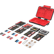 Organizzatore per schede di memoria SD / TF / XQD / CF / SIM / TF Desiontal, scatola impermeabile portatile per esterni, LP-E8