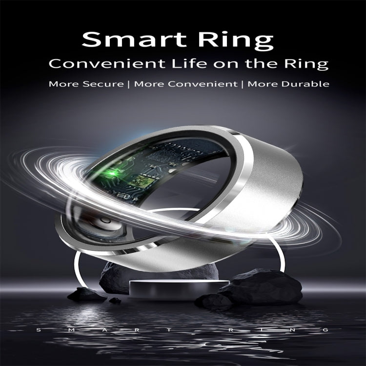 Anello intelligente R5 SIZE 8, supporta il monitoraggio della salute / modalità sportive multiple