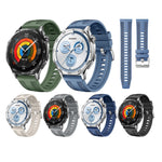 Cinturino per orologio in silicone e nylon ibrido, For Huawei Watch GT 5 Pro 46mm, For Huawei Watch GT 5 46mm