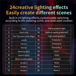 Lampada da palco RGB C60R 60W luce di riempimento COB